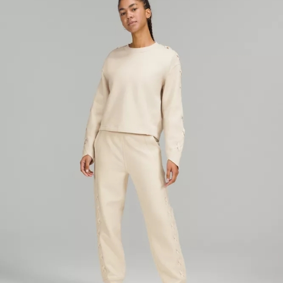 Lululemon Braided Sleeve Pullover - Picture 1 of 8